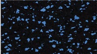 Blue Fleck commercial rubber flooring colour