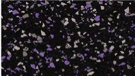 Black and Purple commercial rubber flooring colour